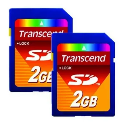 TS2GSD45 - Transcend 2GB 45X SD Flash Memory Card