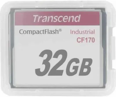 TS32GCF170 - Transcend 32GB 170X CompactFlash (CF) Memory Card (CF170)