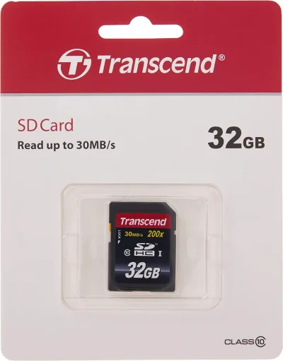 TS32GUSDCH10 - Transcend 32GB Class 10 microSD Flash Memory Card