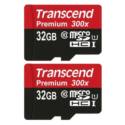 TS32GUSDCU1 - Transcend Premium 32GB microSDHC UHS-I Flash Memory Card