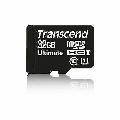 TS32GUSDHC10U1 - Transcend Ultimate 32GB Class 10 microSDHC Flash Memory Card