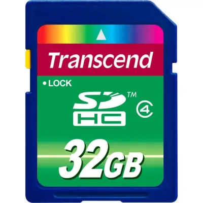 TS32GUSDHC4 - Transcend 32GB Class 4 microSDHC Flash Memory Card