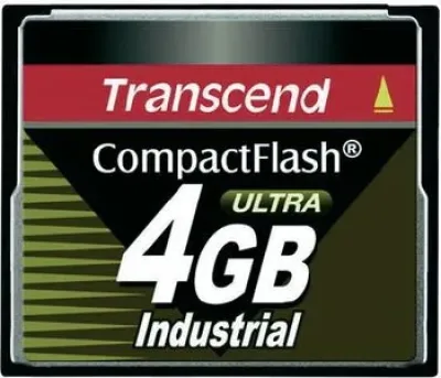 TS4GCF100I - Transcend 4GB 100x Industrial CompactFlash (CF) Memory Card