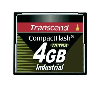 TS4GCF100I-P - Transcend 4GB 100x Hi-Speed Industrial CompactFlash (CF) Memory Card