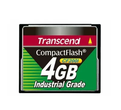 TS4GCF200I - Transcend 4GB CompactFlash (CF) Memory Card