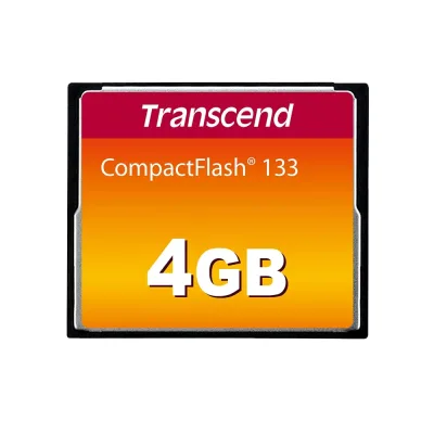 TS4GCF45I - Transcend 4GB non-DMA Mode Industrial CompactFlash (CF) Memory Card