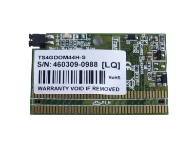 TS4GDOM44H-S - Transcend TS4GDOM44H-S 4 GB Internal Solid State Drive - IDE