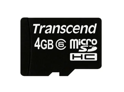 TS4GUSDHC6-S3 - Transcend 4GB Class 6 microSDHC Flash Memory Card