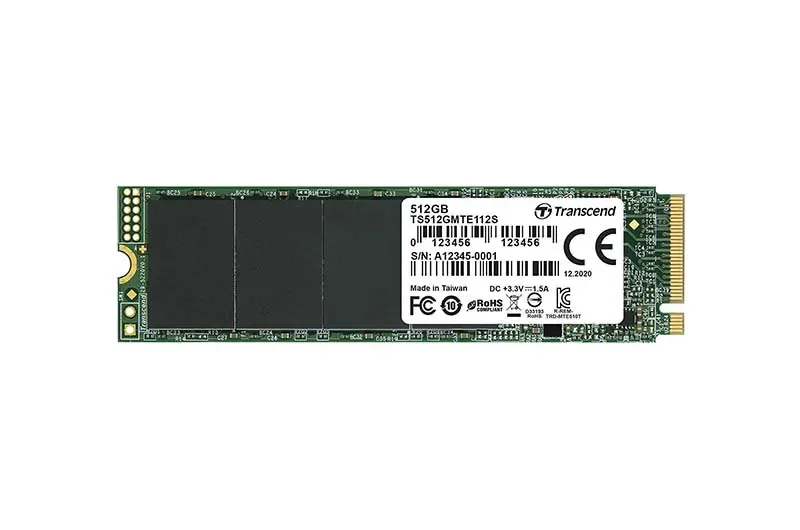 TS512GMTE112S - Transcend 112S 512GB PCI Express NVMe 3.0 x4 M.2 2280 Solid State Drive