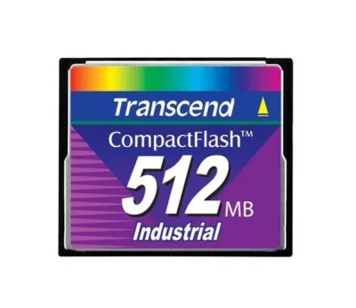 TS512MCF45I - Transcend 512MB 45x Hi-Speed Industrial CompactFlash (CF) Memory Card