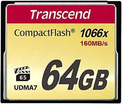 TS64MCF80-P - Transcend 64MB PIO Fix Mode Type-I CompactFlash (CF) Memory Card