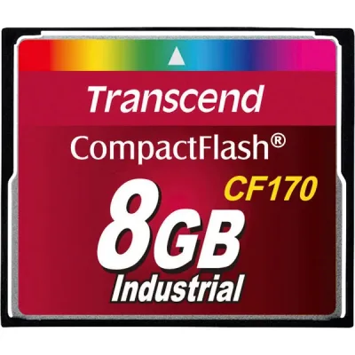 TS8GCF170 - Transcend 8GB CompactFlash (CF) Memory Card