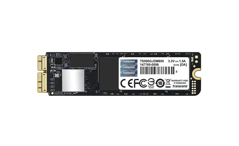 TS960GJDM850 - Transcend JetDrive 850 960GB PCI Express NVMe 3.0 x4 Solid State Drive