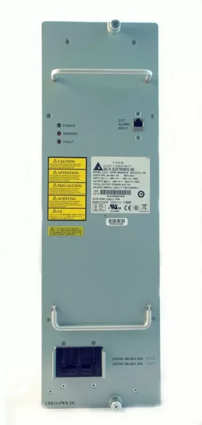 UBR10-PWR-DC-PLUS - Cisco 3300-Watts DC Power Entry Module for uBR10012 UBR