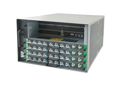 Cisco UBR7246VXR-MC14C UBR7246VXR Universal Broadband Router 4 x Interface Card, 2 x Port Adapter, 1 x Network Processing Engine, 1 x I/O Card