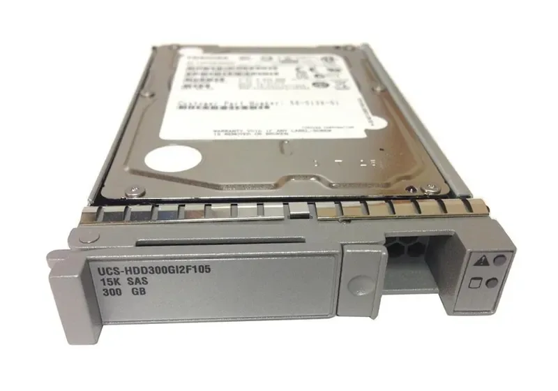 UCS-HDD300GI2F105 - Cisco 300GB 15000RPM SAS 6Gb/s Hot-Pluggable 2.5-inch SFF Hard Drive