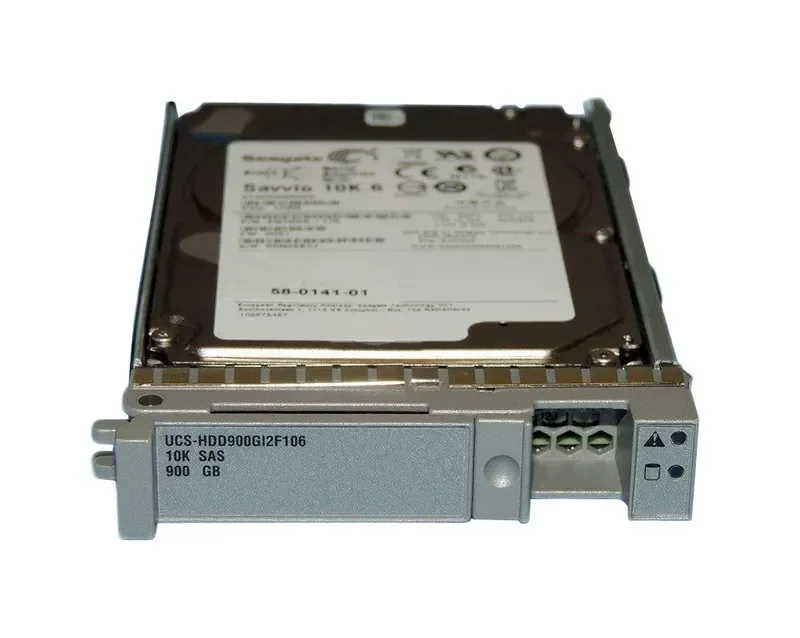 UCS-HDD900GI2F106 - Cisco 900GB 10000RPM SAS 6Gb/s Hot-Pluggable 2.5-inch SFF Hard Drive