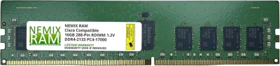 UCS-MR-1X162RU-A - Cisco 16GB DDR4-2133MHz PC4-17000 ECC Registered CL15 288-Pin DIMM 1.2V Dual Rank Memory Module