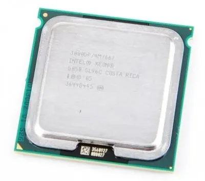 UJ407 - Dell 3.0GHz 667MHz FSB 4MB L2 Cache Socket PLGA771 Intel Xeon 5050 2-Core Processor