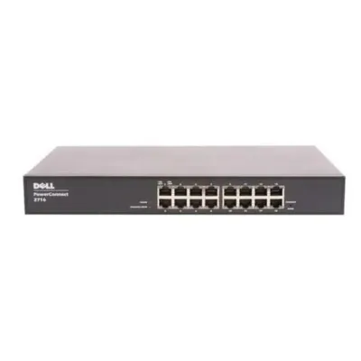 UJ579 - Dell PowerConnect 2716 16 x Ports 10/100/1000Base-T Gigabit Ethernet Managed Ethernet Switch