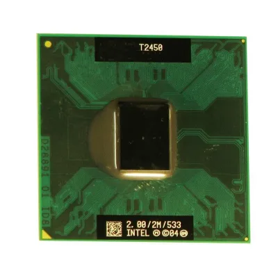 V000100960 - Toshiba 2.00GHz 533MHz FSB 2MB L2 Cache Socket PPGA478 Intel Core Duo T2450 Dual Core Processor