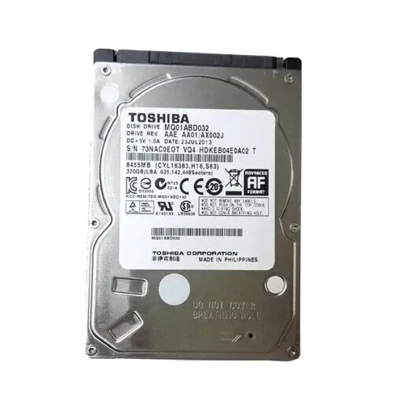 V000122980 - Toshiba 320GB 5400RPM SATA 3GB/s 2.5-inch Hard Disk Drive