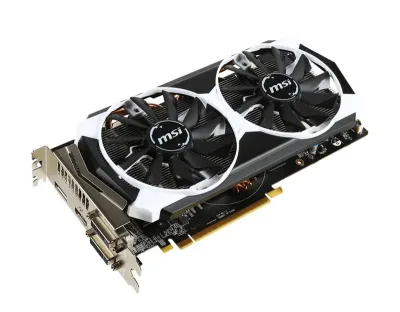 V314-013R - MSI AMD Radeon R9 380 2GD5T OC 2GB GDDR5 2x DVI/HDMI/DisplayPort PCI Express 3.0 x16 Video Graphics Card