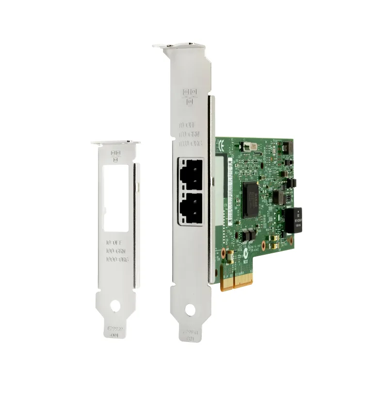 HP V4A91AA I350-T2 2 x Ports 1Gb/s 10/100/1000Base-T PCI-Express 2.1 x4 Network Interface Card. In Stock