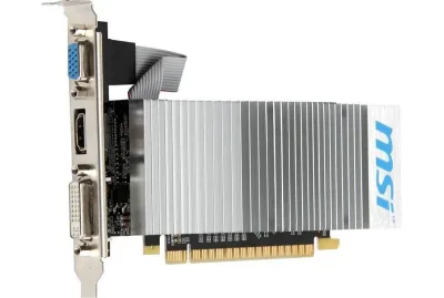 V809-422R - MSI Nvidia GeForce GT610 2GB DDR3 64-Bit PCI Express 2.0 2 DVI-I/ HDMI Video Graphics Card