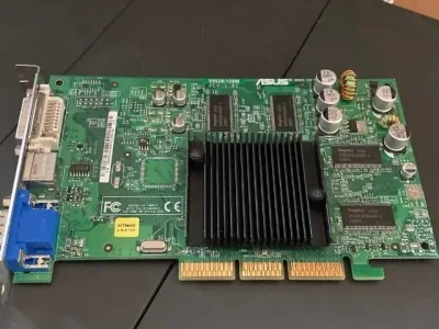 V9520-128M - ASUS GeForce FX 5200 128MB AGP Video Graphics Card