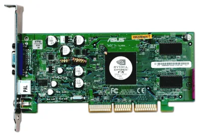 V9520MAGIC - ASUS 128MB AGP Video Graphics Card