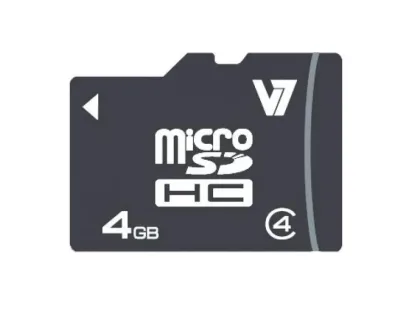 VASDH4GCL4R-2E - V7 4GB Class 4 SDHC Flash Memory Card