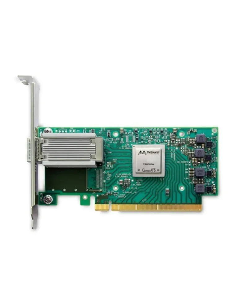 Dell VC496 ConnectX-5 VPI CX555A Single-Port 100GbE QSFP28 PCI Express 3.0 x16 Full Height Network Adapter