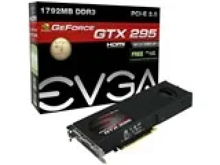 VCE017-P3-1291 - EVGA GTX 295 1.8GB PCI Express DVI/ HDMI Video Graphics Card
