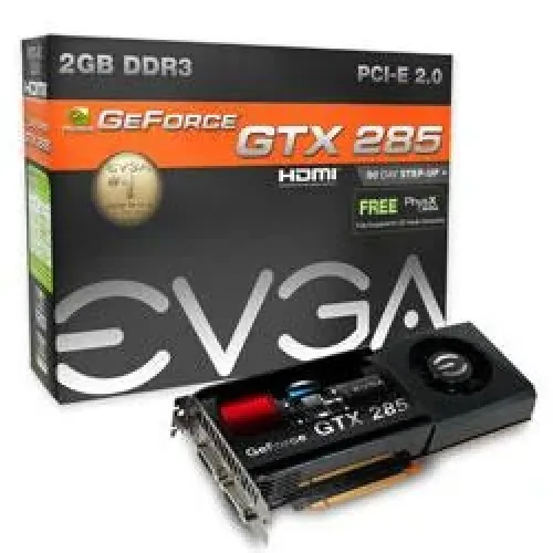 VCE02G-P3-1185 - EVGA GeForce GTX 285 2GB PCI Express DVI/ HDTV Video Graphics Card