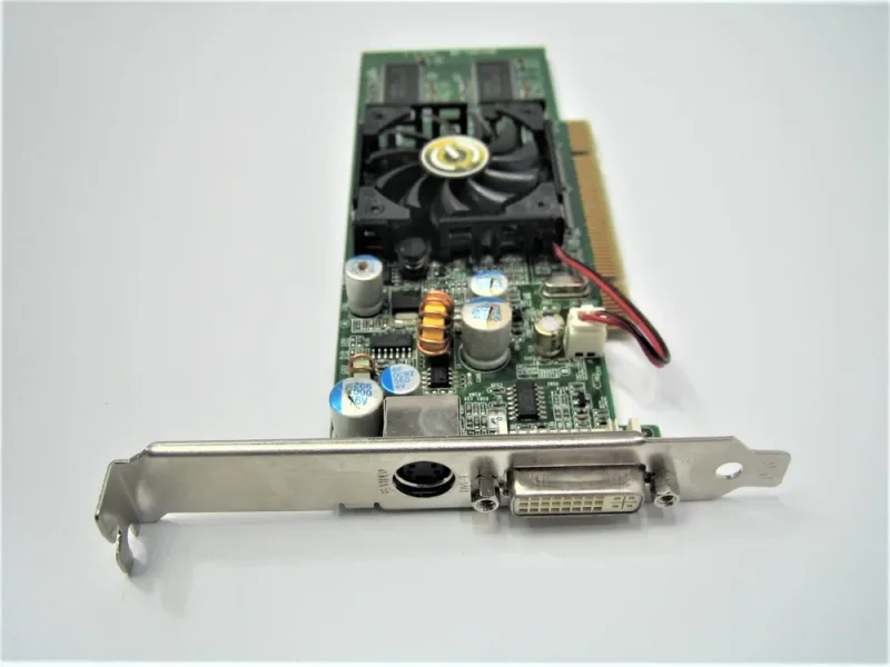 VCE128-P1-N309 - EVGA GeForce FX5200 128MB PCI DVI/ S-Video Out Video Graphics Card