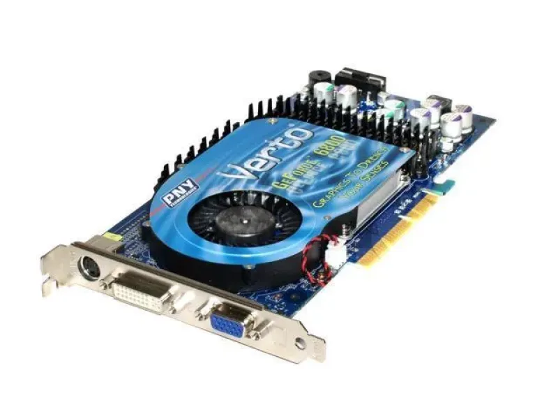 VCG6800APB-BLK - PNY GeForce 6800 128MB 256-Bit DDR AGP 4X/8X Video Graphics Card