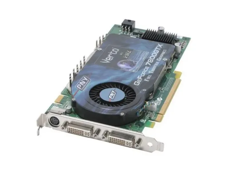 VCG7800XXWB - PNY GeForce 7800 GTX 256MB 256-Bit GDDR3 PCI Express x16 Dual DVI/ HDTV Out/ SLI Support Video Graphics Card