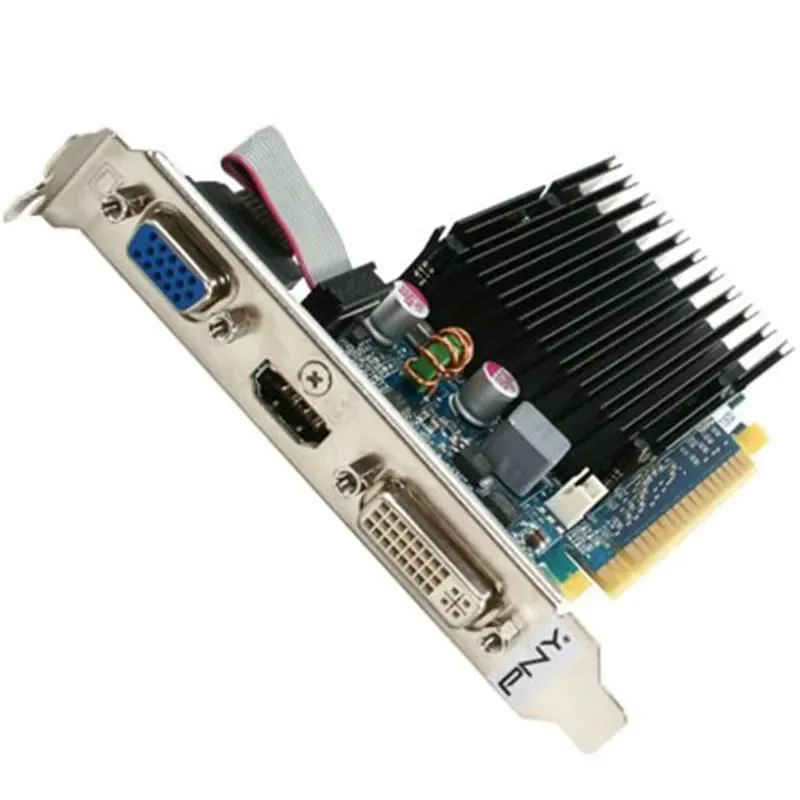 VCG84512R3SXPB - Pny GeForce 8400 GS 512MB PCI Express VGA/ DVI/ HDMI Outputs Video Graphics Card