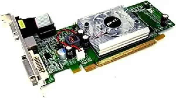 VCG84R2SXEB - PNY GeForce 8400GS Gen. 2 256MB DDR2 PCI Express 2.0 DVI/ VGA/ HDTV/ S-Video Low Profile Video Graphics Card