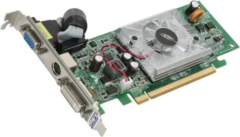 VCG86512D2GXWB - PNY GeForce 8600 GT 512MB 128-Bit GDDR2 PCI Express x16 HDCP Ready/ D-Sub/ DVI/ HDTV/ S-Video Out Low Profile Video Graphics Card