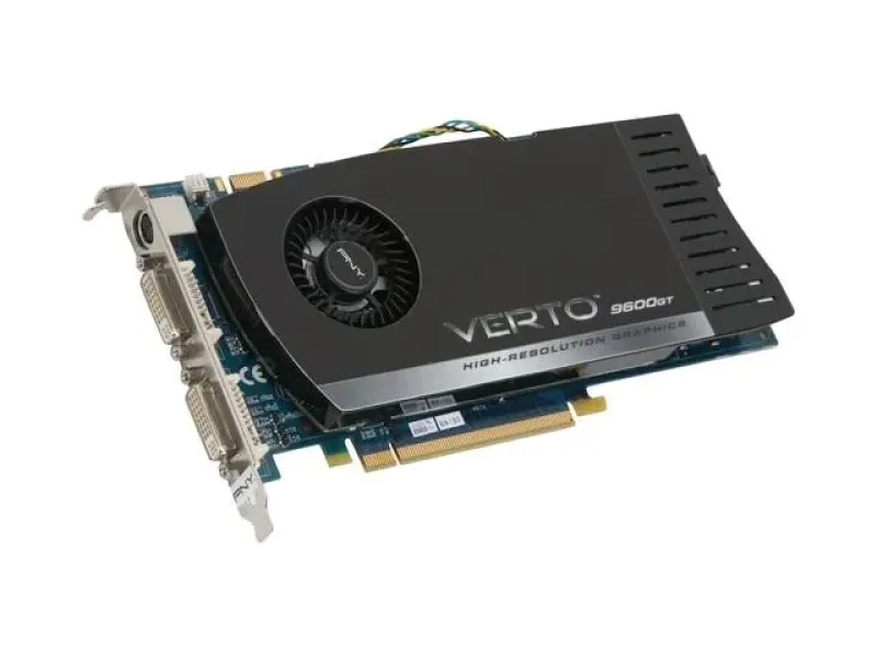 VCG96512GXPB - PNY Verto GeForce 9600GT 512MB PCI Express 2.0 x16 GDDR3 DVI/ HDCP/ HDTV Out Video Graphics Card