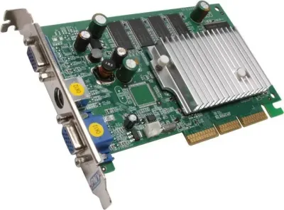 VCGFX522AEB - PNY GeForce FX 5200 256MB 128-Bit DDR Dual D-Sub/ S-Video Out AGP 8X Video Graphics Card