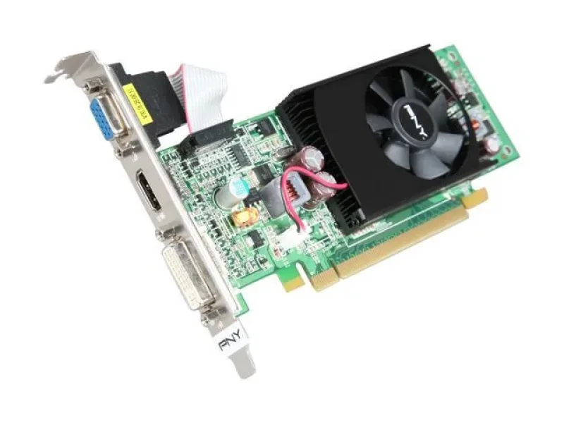VCGGT2201XEB-S - PNY GeForce GT 220 1GB 128-Bit DDR2 PCI Express 2.0 x16 HDCP Ready/ DVI/ HDMI/ D-Sub Video Graphics Card
