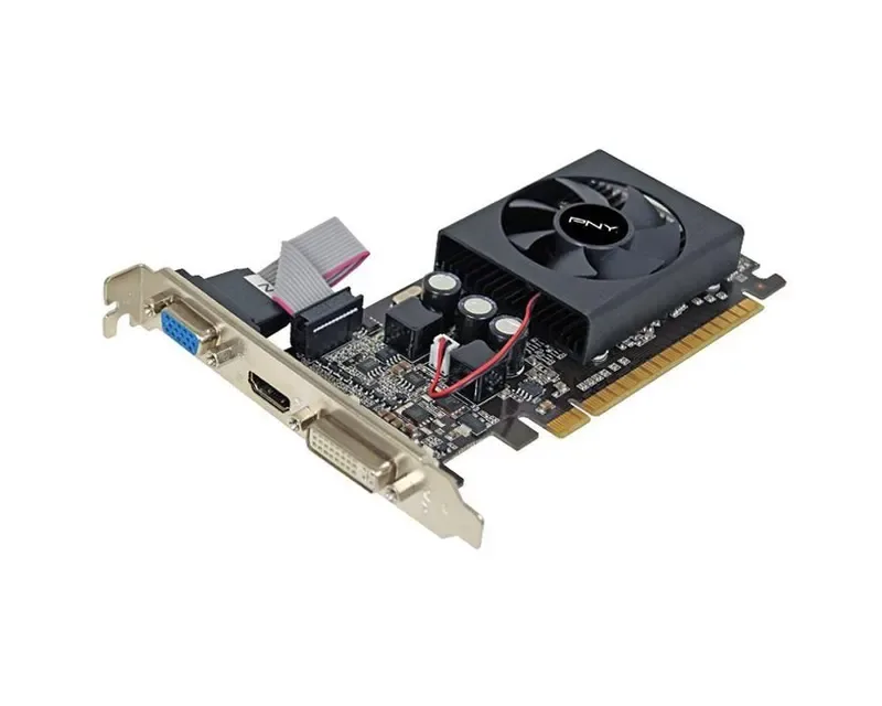 VCGGT610XPB-A1 - PNY GeForce GT610 1GB 64-Bit DDR3 PCI Express 2.0 x16 HDCP Ready/ HDMI/ D-Sub/ DVI Video Graphics Card