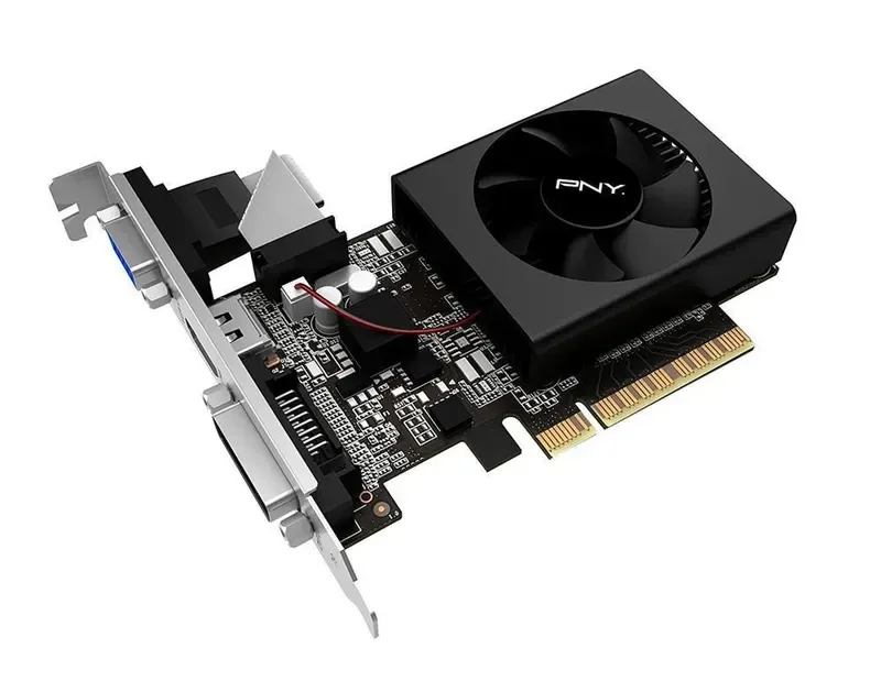 VCGGT7102XPB-B2 - PNY GeForce GT 710 2GB DDR3 64-Bit HDMI / Dual-Link DVI PCI Express 2.0 x8 Video Graphics Card