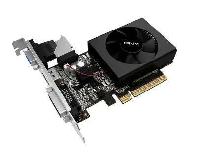 VCGGT710XPB - PNY Geforce GT 710 954 MHz Core 1GB DDR3 SDRAM PCi Express 2.0 X8 Low-profile Single Slot Graphic Card