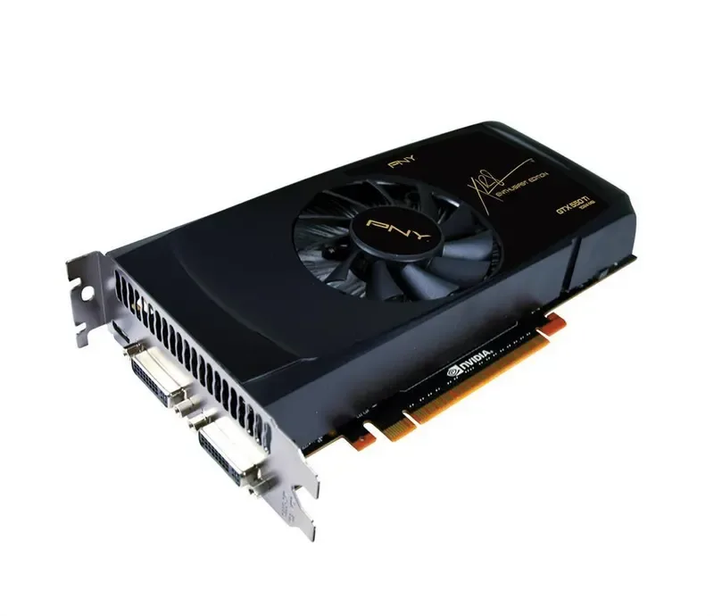 VCGGTX550TXPB - PNY GeForce GTX 550 Ti 1GB 192-Bit GDDR5 PCI Express 2.0 x16 HDCP Ready/ SLI Support/ mini-HDMI/ Dual DVI Video Graphics Card