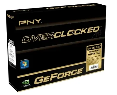 VCGGTX560TXPB - PNY Tech PNY GeForce GTX 560 Ti 1024MB 256-Bit GDDR5 PCI Express 2.0 x16 Dual DVI/ mini HDMI Video Graphics Card