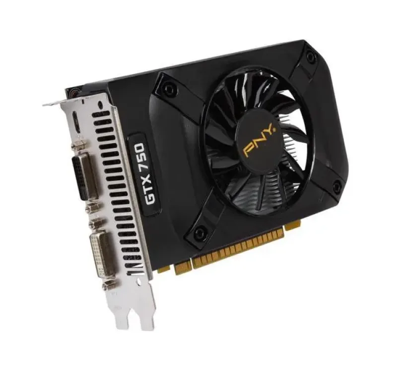 VCGGTX750IXPB - PNY Nvidia GeForce GTX 750 1GB GDDR5 128-Bit Mini HDMI / Dual-Link DVI-I / Dual-Link DVI-D PCI Express 3.0 Video Graphics Card